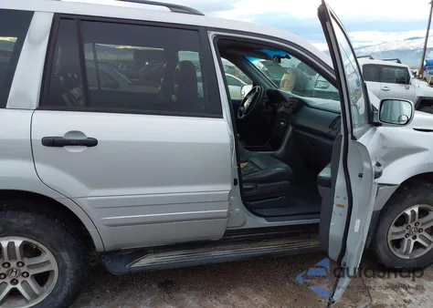 2003 Honda Pilot Ex-L из США, поврежденный, VIN 2HKYF18603H578462